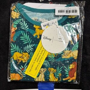 Little Sleepies Green and Yellow Kids Matching SS and Short Set